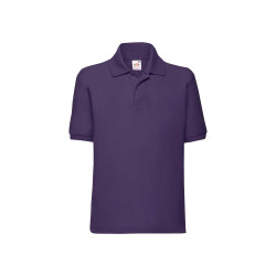 Polo bambino manica corta 65/35