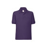 Polo bambino manica corta 65/35