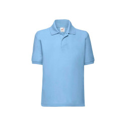 Polo bambino manica corta 65/35