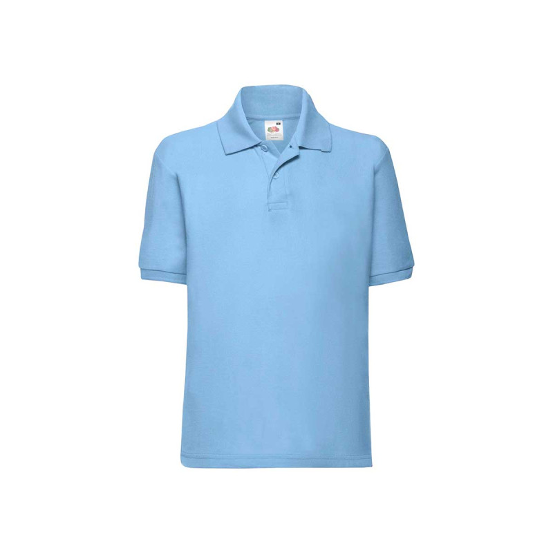 Polo bambino manica corta 65/35