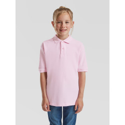 Polo bambino manica corta 65/35