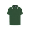 Polo bambino manica corta regular contrast