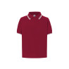 Polo bambino manica corta regular contrast
