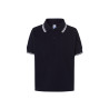 Polo bambino manica corta regular contrast