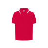 Polo bambino manica corta regular contrast