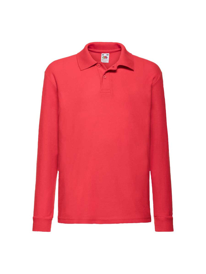 Polo bambino manica lunga 65/35