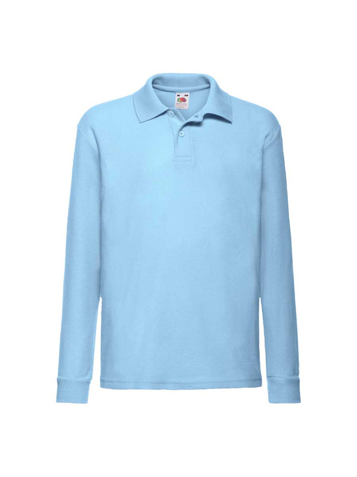 Polo bambino manica lunga 65/35