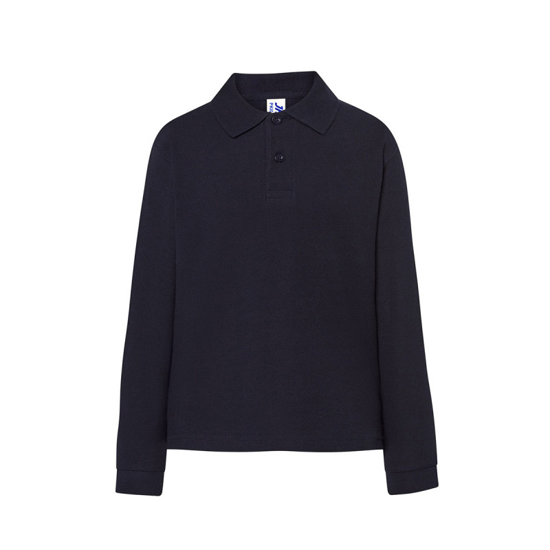 Polo bambino manica lunga regular