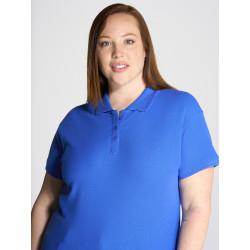 Polo donna manica corta curves