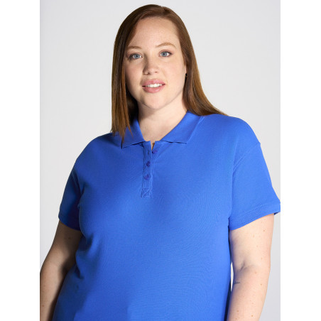 Polo donna manica corta curves