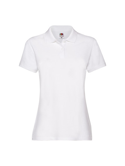 Polo donna manica corta premium