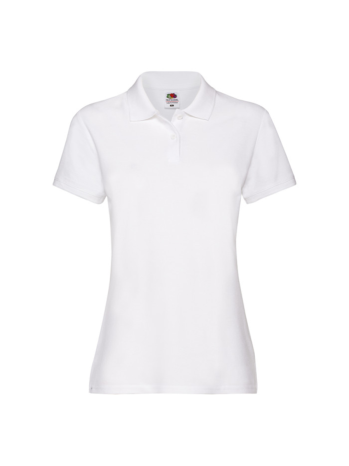 Polo donna manica corta premium