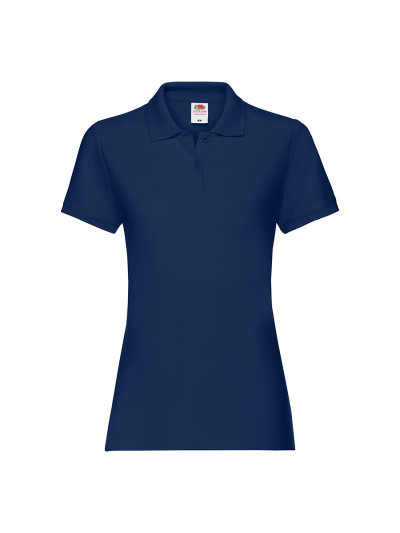 Polo donna manica corta premium