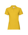 Polo donna manica corta premium
