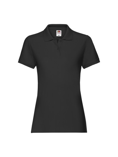 Polo donna manica corta premium