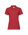 Polo donna manica corta premium