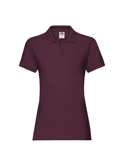 Polo donna manica corta premium