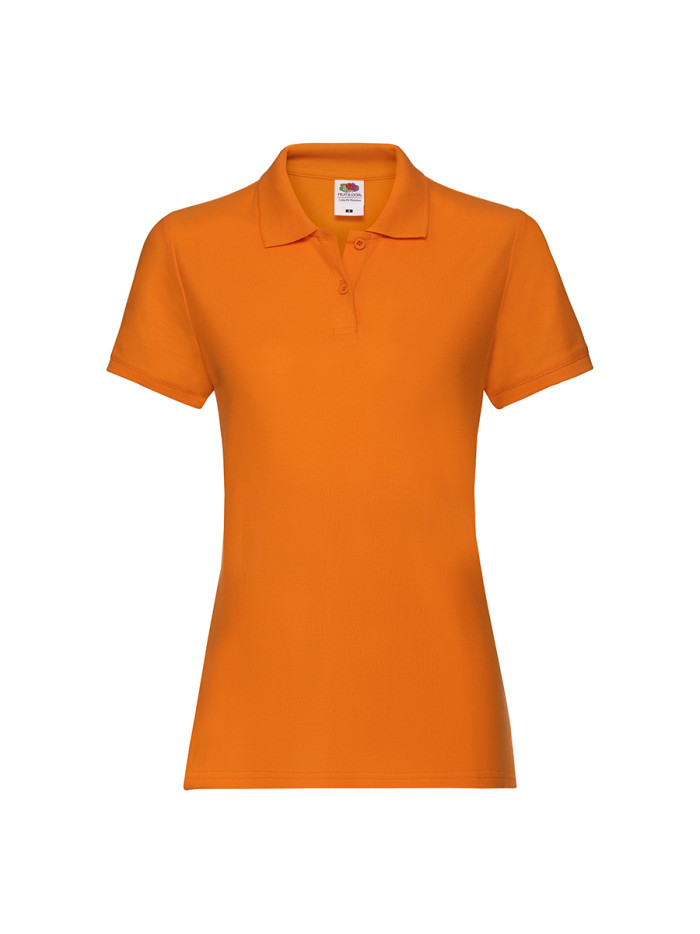 Polo donna manica corta premium