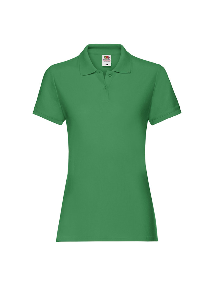 Polo donna manica corta premium