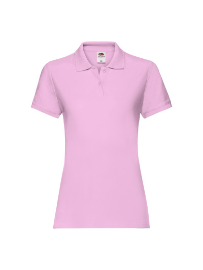 Polo donna manica corta premium