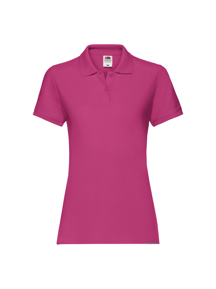 Polo donna manica corta premium