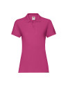 Polo donna manica corta premium