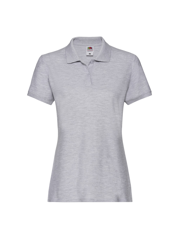 Polo donna manica corta premium