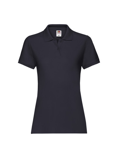 Polo donna manica corta premium
