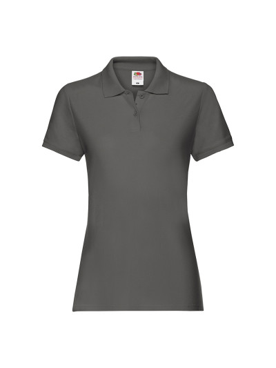 Polo donna manica corta premium