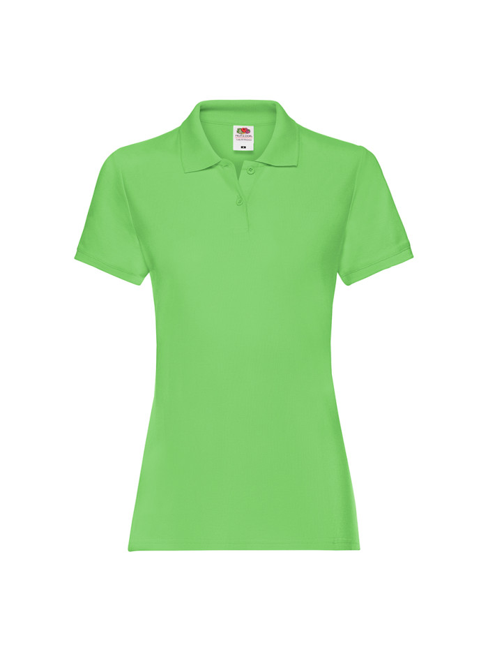 Polo donna manica corta premium