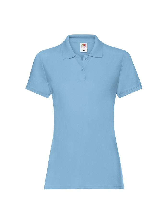 Polo donna manica corta premium