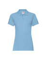 Polo donna manica corta premium