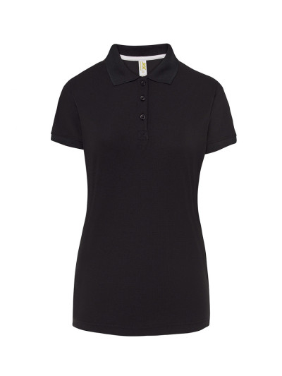 Polo donna manica corta sport pique