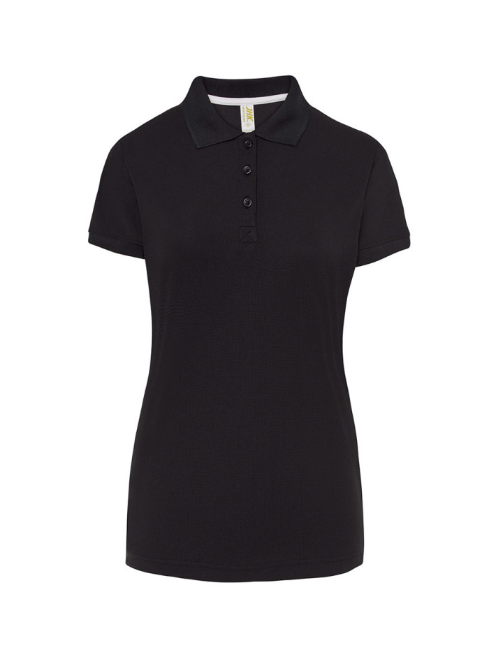 Polo donna manica corta sport pique
