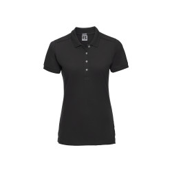 Polo donna manica corta stretch