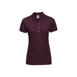 Polo donna manica corta stretch