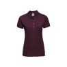 Polo donna manica corta stretch