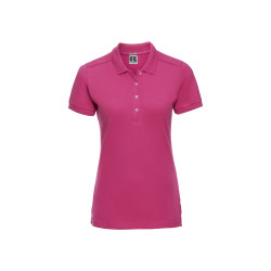 Polo donna manica corta stretch