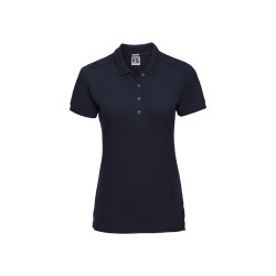 Polo donna manica corta stretch