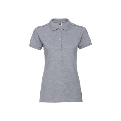 Polo donna manica corta stretch