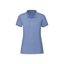 Polo donna manica corta stretch