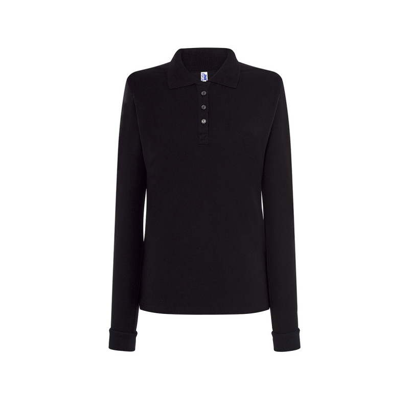Polo donna manica lunga regular
