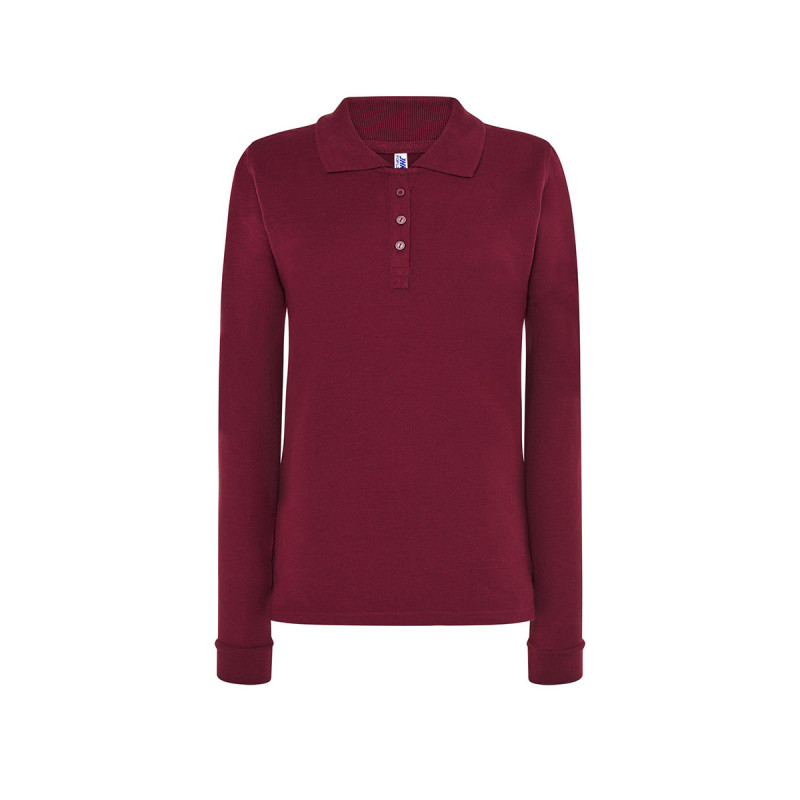 Polo donna manica lunga regular