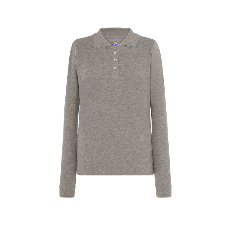 Polo donna manica lunga regular