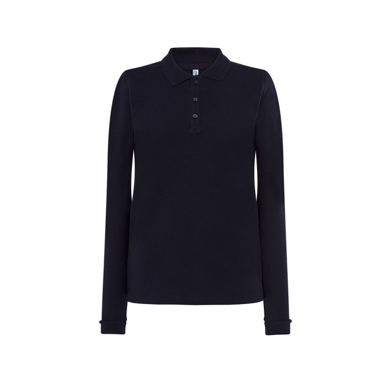 Polo donna manica lunga regular