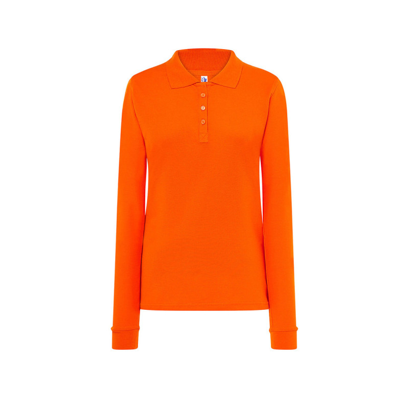 Polo donna manica lunga regular