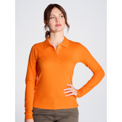 Polo donna manica lunga regular