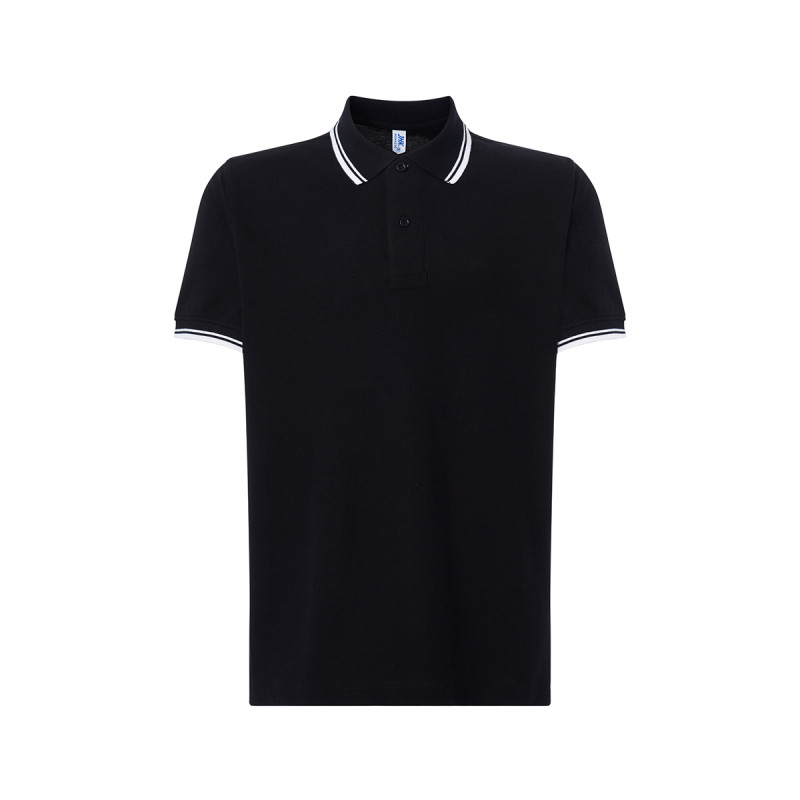 Polo uomo manica corta regular contrast