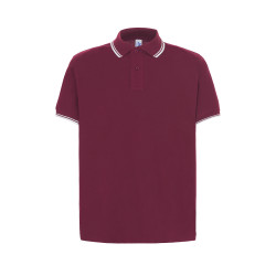 Polo uomo manica corta regular contrast