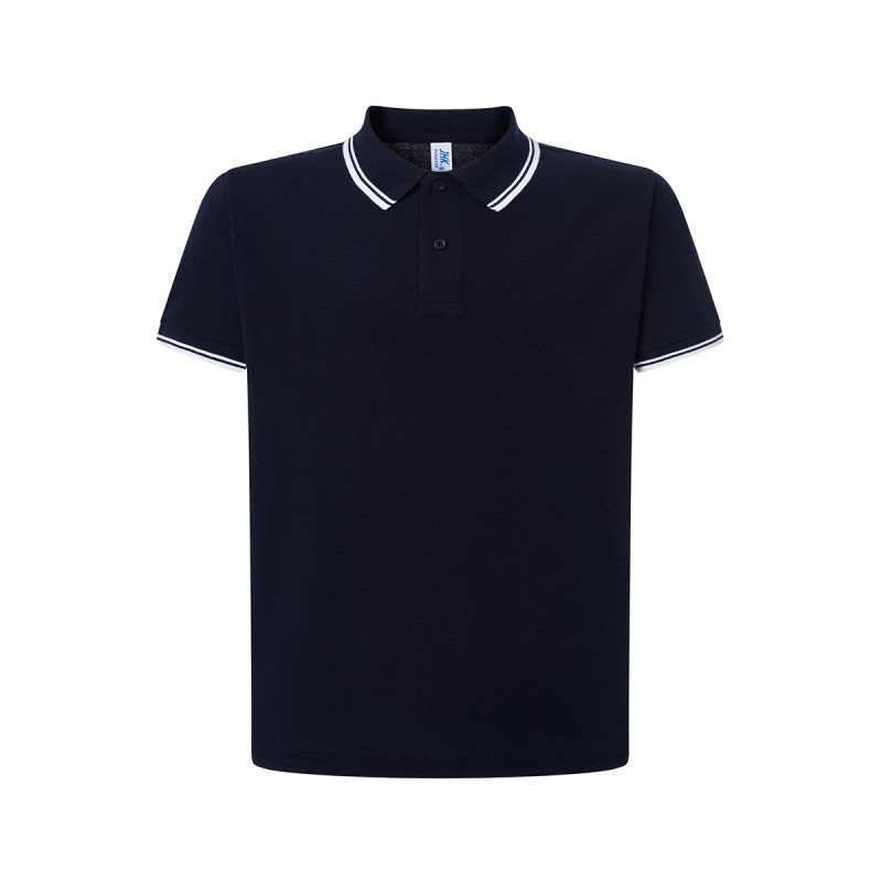 Polo uomo manica corta regular contrast